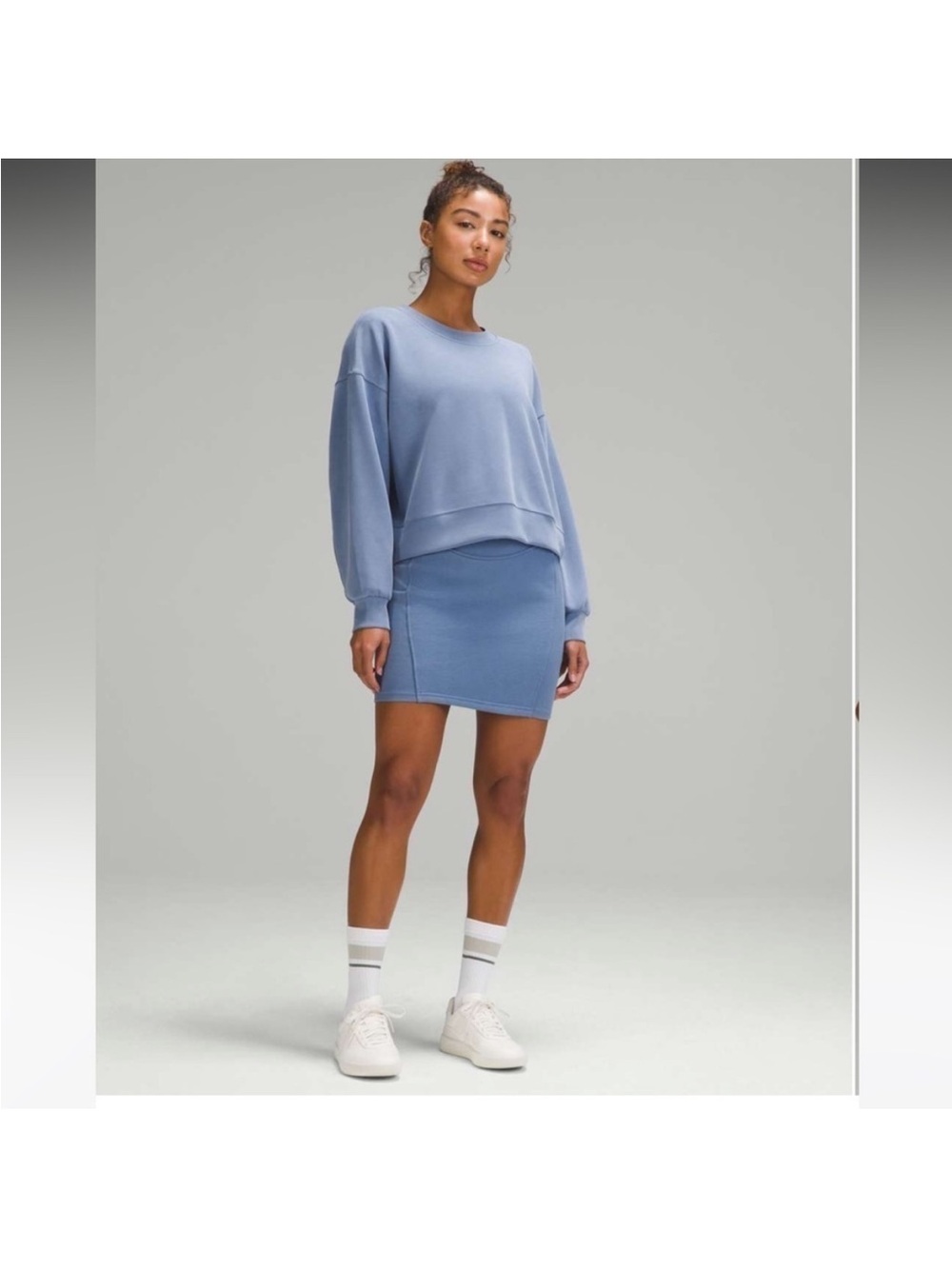 Lululemon Scuba High Rise Mini Skirt - Oasis Blue - Picture 5 of 6